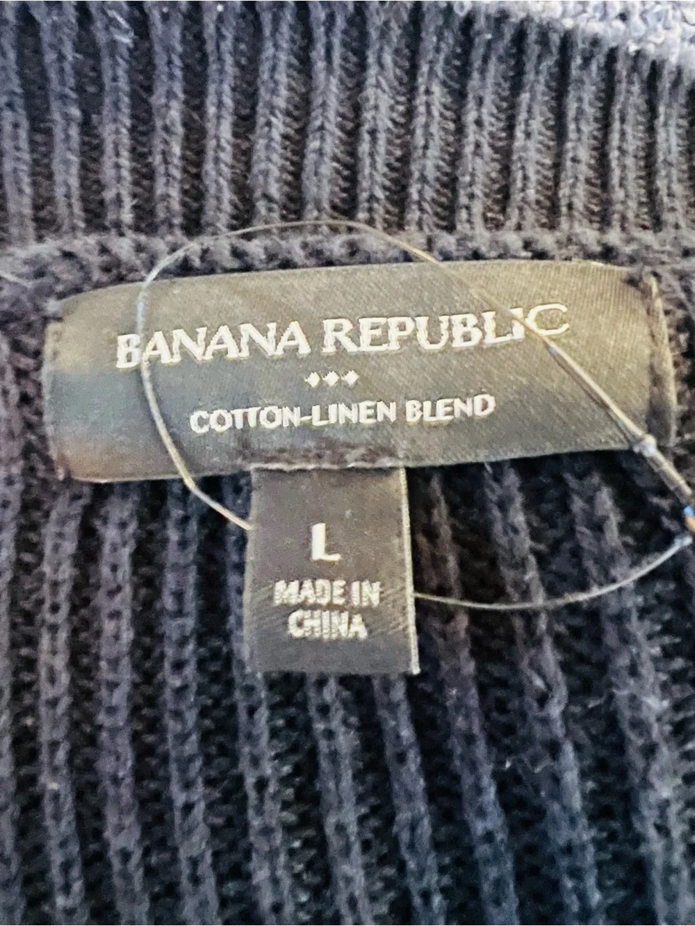 Black V-Neck Button-Front Mens banana republic Sweater Cardigan
